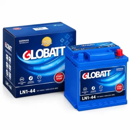 GLOBATT RACE LN1-44L Car Battery | 12V 44Ah | 630 CCA